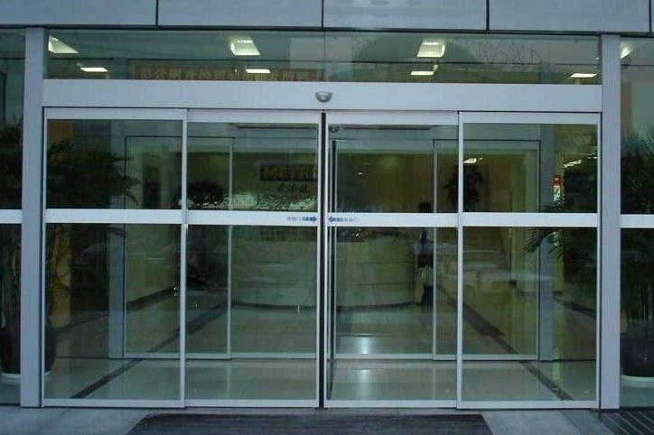 君格工程安装自动感应玻璃门维修、安装、设计